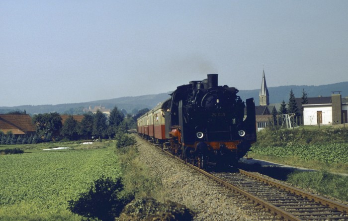 24&nbsp;009 bei Glane (TWE), am 05.09.1981