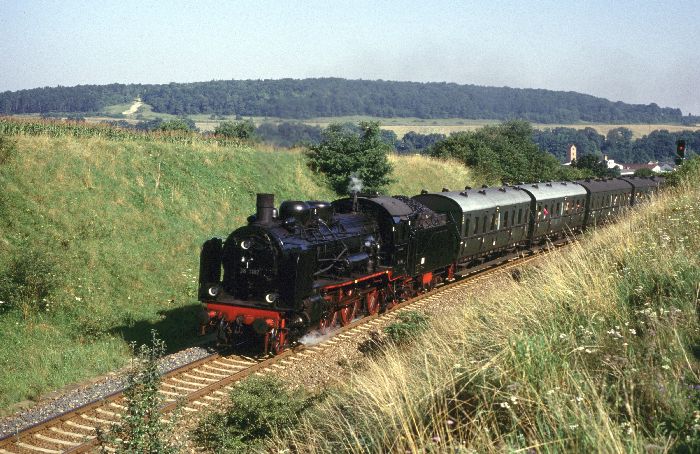 38&nbsp;1182 Richtung Rottenbach hinter Stadtilm, am 10.08.1997