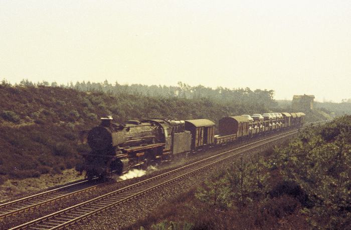 042&nbsp;168 im Lathener Einschnitt, um 13:00h am 23.03.1975