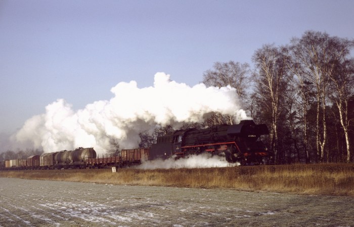 41&nbsp;1074 mit Dg&nbsp;53760 bei Lenz, 23.02.1983