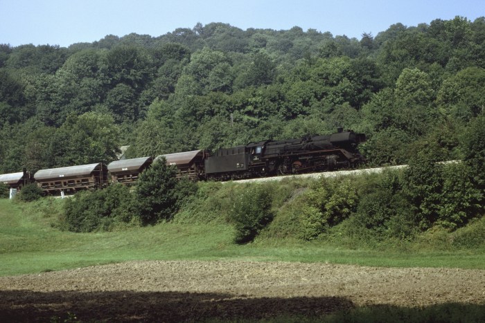 41&nbsp;1225 vor der Einfahrt von Camburg, 30.08.1983