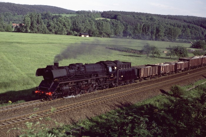 41&nbsp;1055 mit Ng&nbsp;66476 bei Zeutsch, 12.06.1984