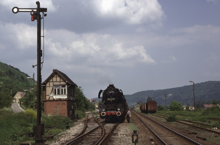 41&nbsp;1225 mit Dg in Porstendorf, 01.06.1985