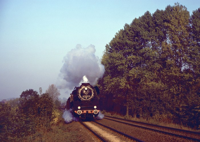 41&nbsp;1225 mit Dg ->Saalfeld hinter Zeutsch, 15:18h am 26.10.1985