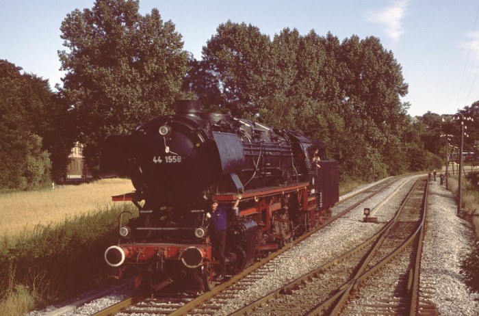 44&nbsp;1558 Umsetzen in Warstein (WLE), am 16.09.1979