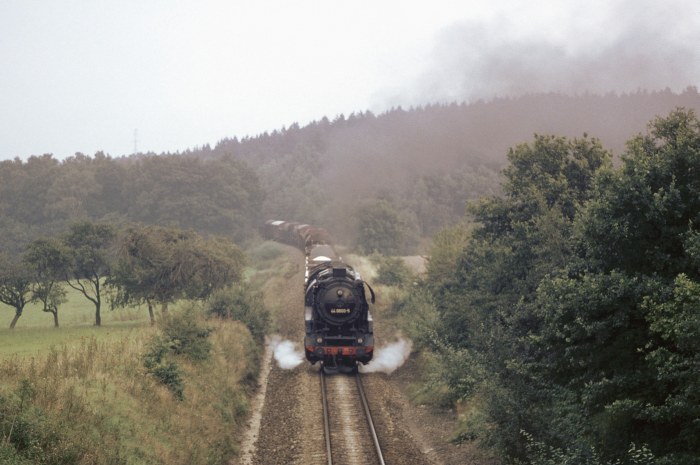 44&nbsp;0600 Ng ->Saalfeld hinter Weida wieder mal bei Frießnitz, um 18:22h am 01.09.1981