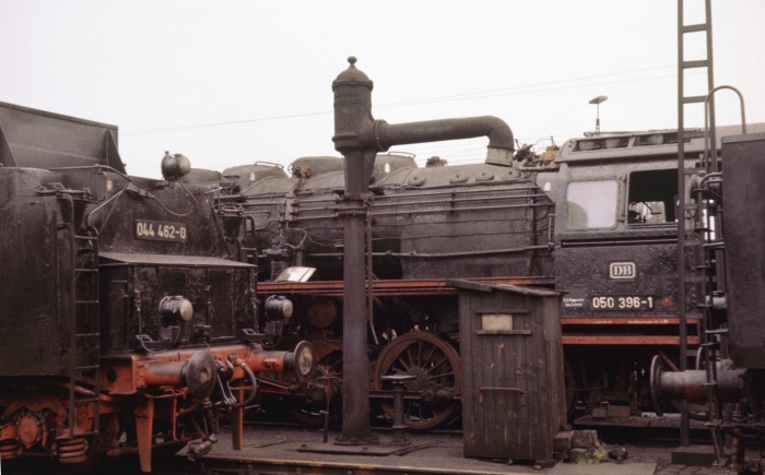 050&nbsp;396 im Bw Lehrte am 24.06.1975