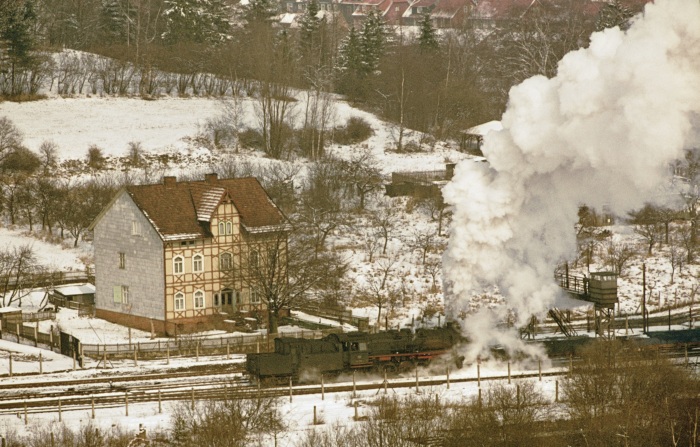 050&nbsp;778&nbsp;Tv schwerer Gz Ausfahrt Ellrich, 19.03.1976