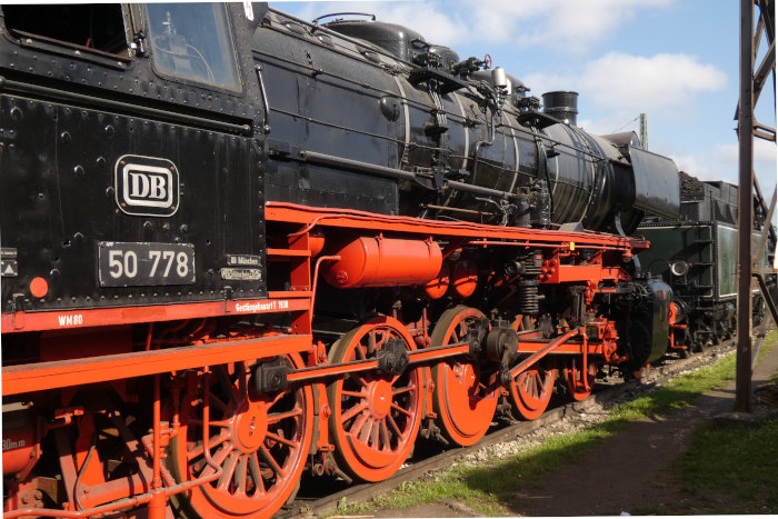 50&nbsp;778 im Bw Nördlingen, fotografiert um 8:50h am 20.05.2023
