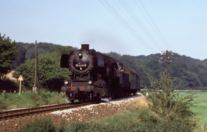 50&nbsp;3014 mit P&nbsp;7768 bei Kosterbuch, am 21.08.1978