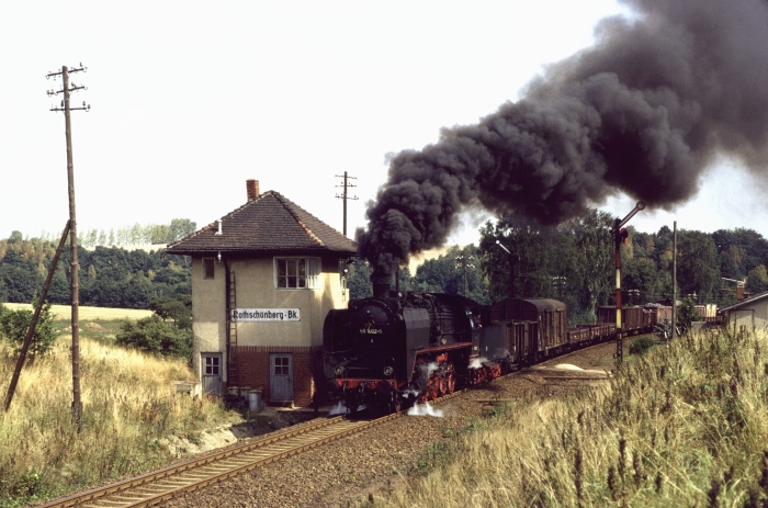 50&nbsp;1002 Gz Meißen->Nossen bei Bk Rothschönberg, am 29.08.1982