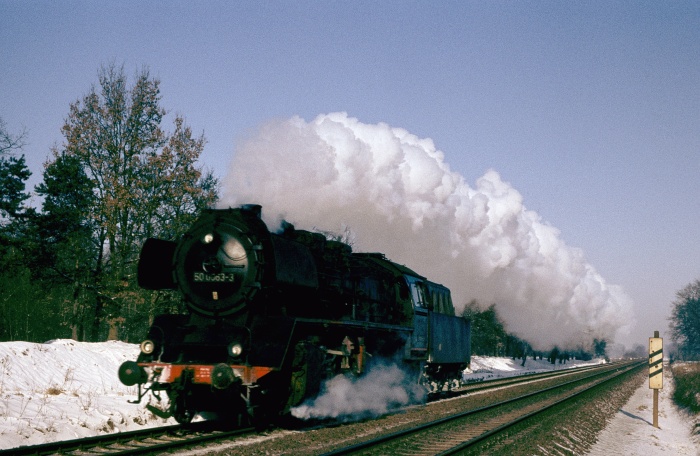 50&nbsp;0063 Lz ->Wittenberge hinter Karstädt, 20.02.1978