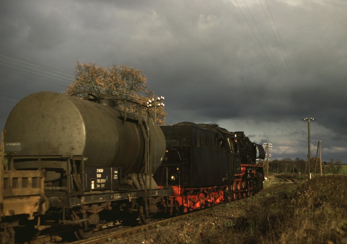 50&nbsp;3638 mit Gz Durchfahrt Neu Rohlsdorf, 07.11.1981