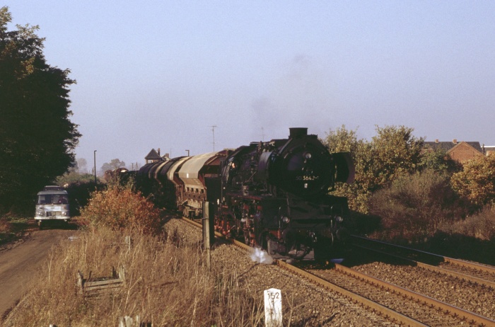 50&nbsp;3642 mit Ng&nbsp;61851 bei Reckenzin, 31.10.1984
