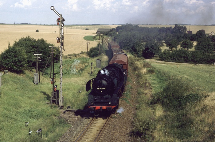 50&nbsp;3529 vorm Ng&nbsp;61348 Einfahrt Deutschenbora, 28.08.1982