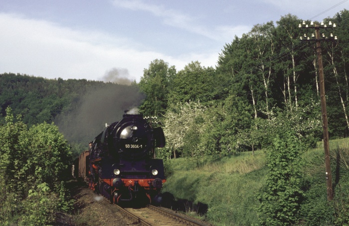 50&nbsp;3604 mit Ng&nbsp;64345 bei Hennersdorf, 16.05.1983