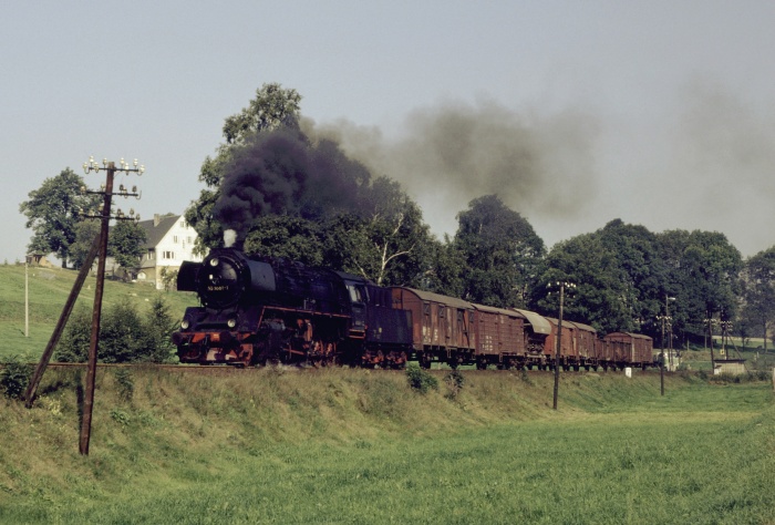 50&nbsp;3661 mit Ng&nbsp;69354 vor Zwönitz, 31.08.1983