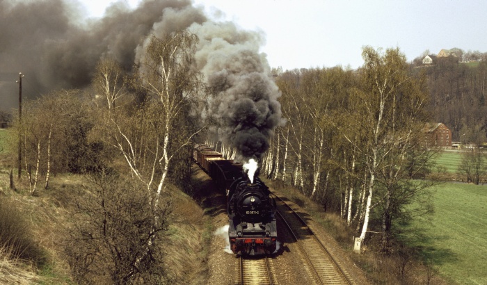 50&nbsp;3670 mit Dg&nbsp;54311 bei Wilkau-Haßlau, 29.04.1984