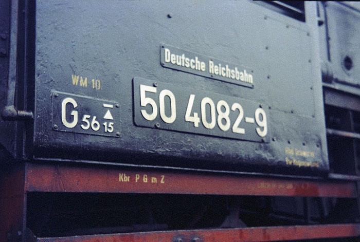 Anschriften der 50&nbsp;4082 am 05.04.1975 in Büchen