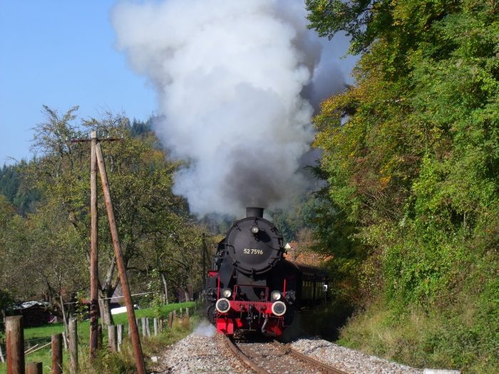 52&nbsp;7596 bei Steinbach (Klaffenbach), um 13:45h am 23.10.2011