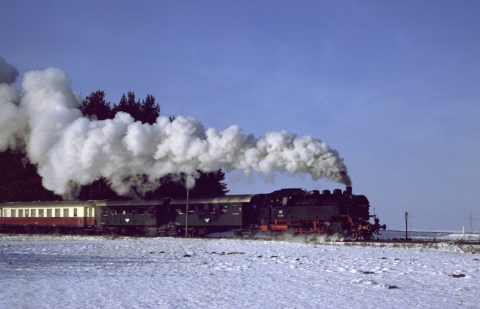 64&nbsp;289 Scheinanfahrt bei Hart (HzL), am 06.01.1979