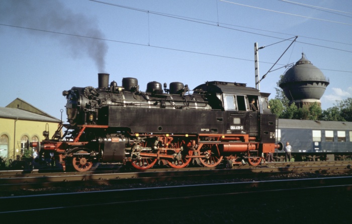 64&nbsp;419 als 064&nbsp;419 in Crailsheim, am 28.05.2005
