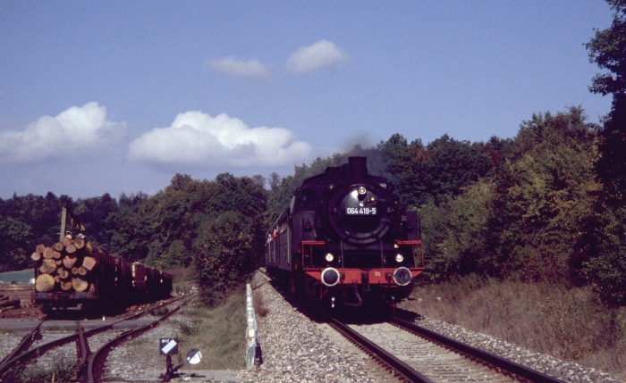 64&nbsp;419 mit RB ->Seckach zwischen Buchen und Bödigheim, am 30.09.2006