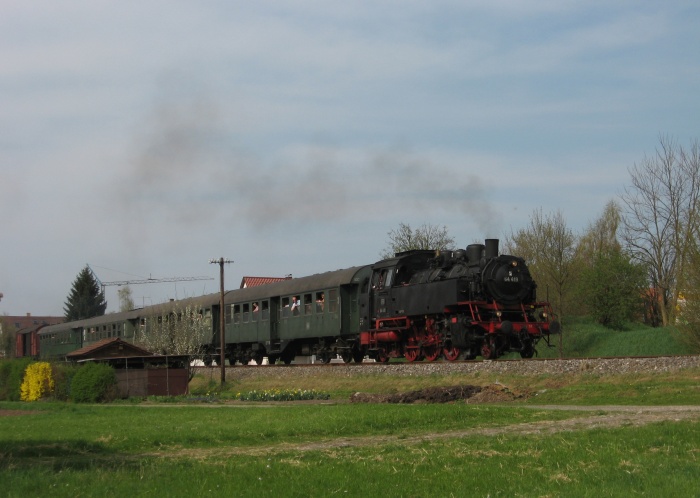 64&nbsp;419 Zug Rudersberg->Schorndorf, Ausfahrt Miedelsbach, 12.04.2009