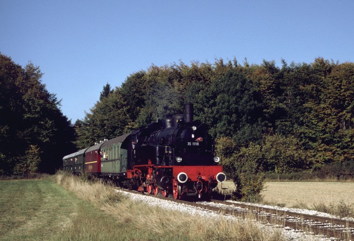 75&nbsp;1118 zwischen Gussenstadt und Gerstetten, am 05.10.1997 um 10:25h