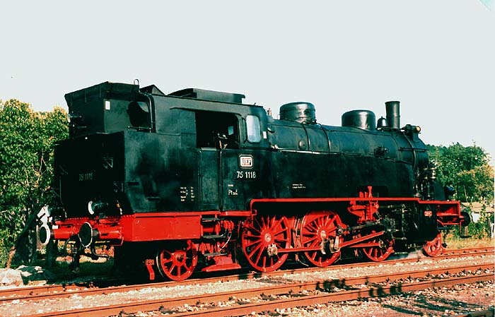 75&nbsp;1118 fotogen aufgestellt in Amstetten, am 17.08.1997
