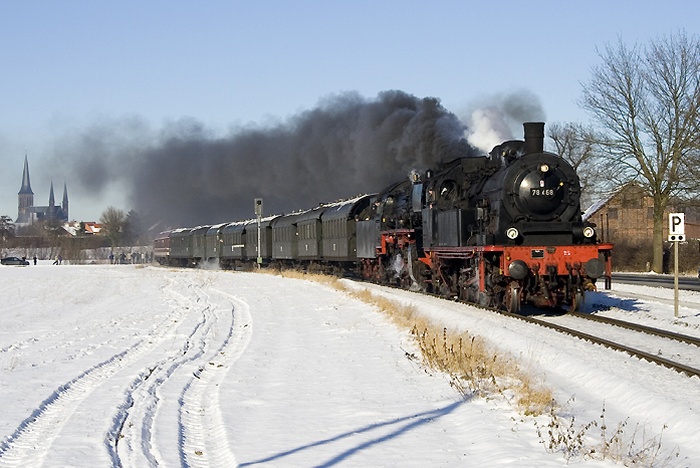 78&nbsp;468 + 50&nbsp;3655 Sonderzug ->Warstein, am 10.01.2008