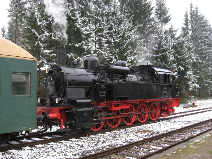 94&nbsp;1538 im Bahnhof Rennsteig, am 21.10.2007