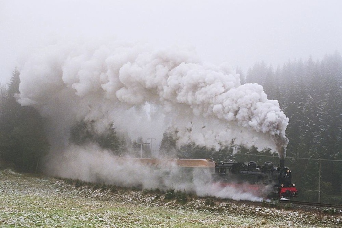 94&nbsp;1538 Bergfahrt zwischen Stützerbach und Rennsteig, am 21.10.2007