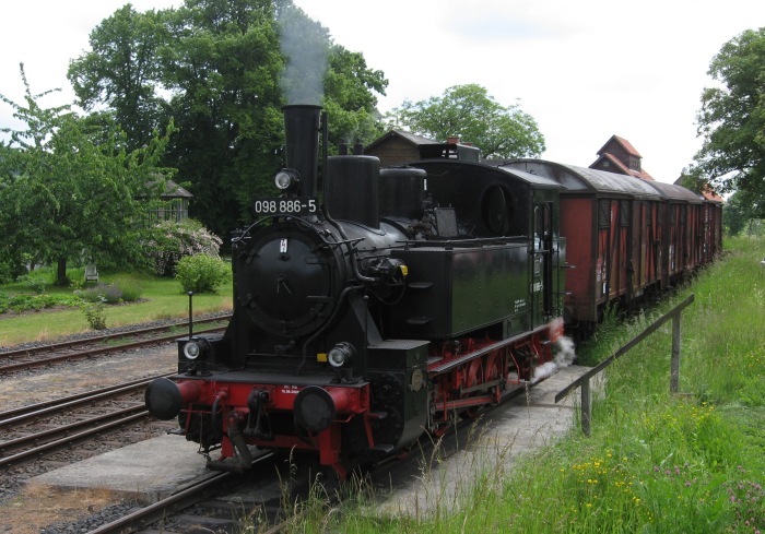 98&nbsp;886 in Fladungen, am 31.05.2009