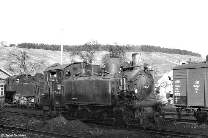 99&nbsp;651 im Lokbahnhof Beilstein am 02.06.1966
