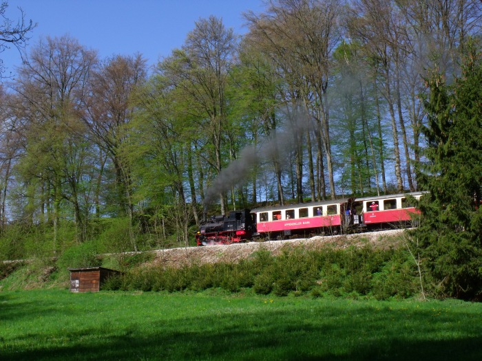 99&nbsp;7203 im unteren Teil des Duitals, um 10:06h am 01.05.2012