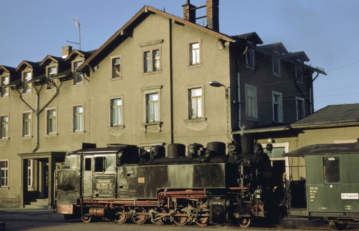 99&nbsp;1773&nbsp;Tv vor P&nbsp;14274 in Dippoldiswalde, am 20.08.1978