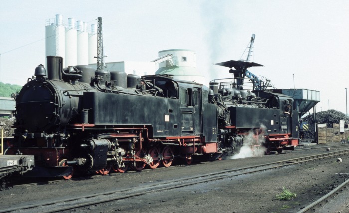 unbekannte 99.77 wird von 099&nbsp;726 (99&nbsp;746) verschoben, Bw Hainsberg, am 24.05.1995