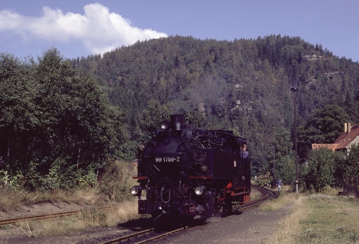 99&nbsp;1759 beim Umsetzen aus P&nbsp;14074 in Oybin, am 31.08.1989