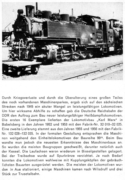 Kurzbeschreibung der Baureihe&nbsp;99.77 - Teil&nbsp;2
