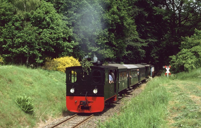 Lok PLETTENBERG mit P&nbsp;481 Abfahrt Hp&nbsp;Vilser&nbsp;Holz, um 12:20h am 30.05.2004