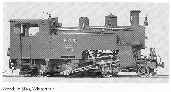 SLM-Werkfoto der ex B.F.D.&nbsp;1