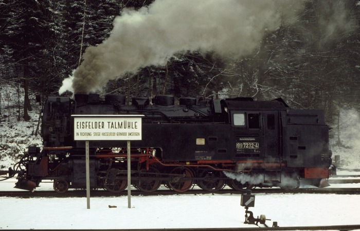 99&nbsp;7232 in Eisfelder Talmühle, am 20.02.1988