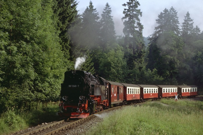 99&nbsp;7240 mit 8901 hinter Elend, am 29.06.1994
