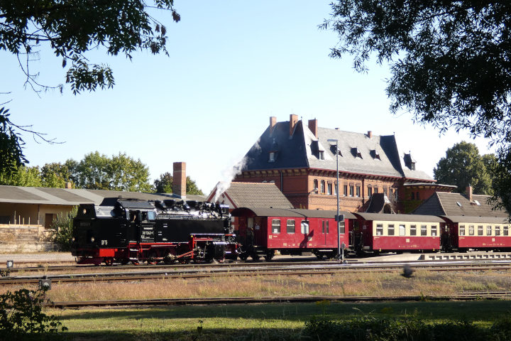 99&nbsp;7243&nbsp;Tv 8962 (Harzgerode->Quedlinburg) Abfahrt in Gernrode, um 10:04h am 02.09.2022