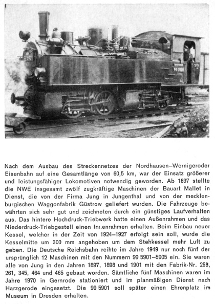 Kurzbeschreibung der Baureihe&nbsp;99.590 - Teil&nbsp;2