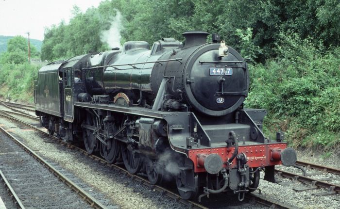 44767 George Stephenson in Grosmont, 02.08.2000