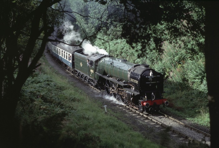 60532 (Blue Peter) bei Beck&nbsp;Hole, 15.08.2000