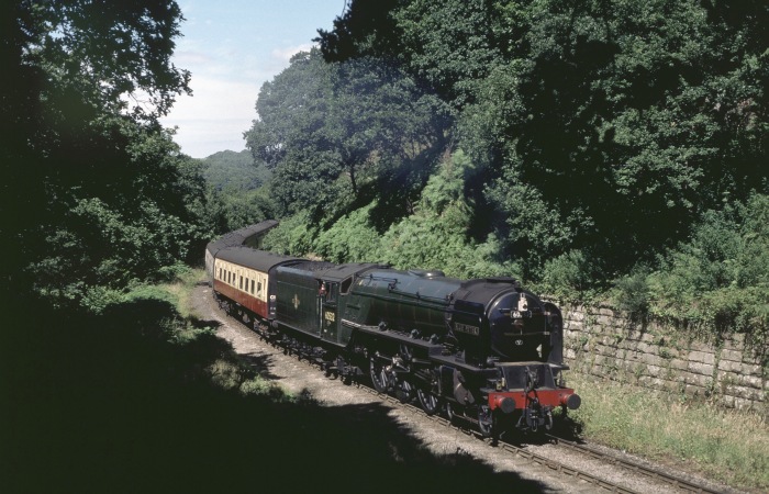 60532 im Einschnitt bei Beck&nbsp;Hole, 30.07.2001