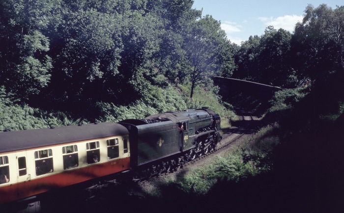 60532 im Einschnitt bei Beck&nbsp;Hole, 30.07.2001